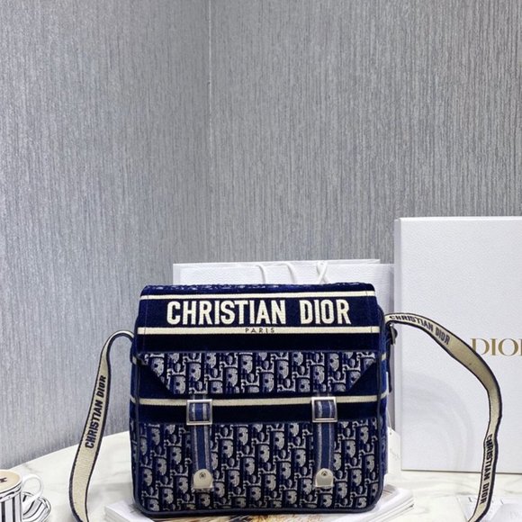 Messenger Bag Dark Blue - Picture 2 of 6